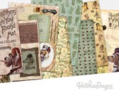 Gentleman Dogs Paper Pack, Blueprints, Printable Paper Pack, Digital Paper 002166