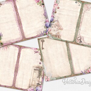 Cottage She-sheds Junk Journal Kit, Printable Pages for Crafting ...