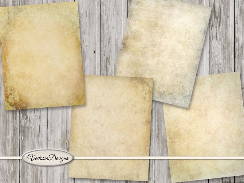 Soft Grunge Paper Pack, Scrapbook Digital Paper, Digital Grunge Paper, Shabby Elegant Paper, Digital Download, Background Paper Pack 001530 image 3