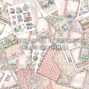 Fantasy Victorian Travels Junk Journal Kit, Victorian Crafting ...