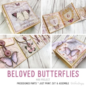 Beloved Butterflies Mini Project Vacation Crafts Celebration Gift DIY Gift Butterfly Gift Printable Craft kit Printable Gift PDF 002819