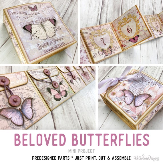 Beloved Butterflies Mini Project Vacation Crafts Celebration Gift DIY Gift Butterfly Gift Printable Craft kit Printable Gift PDF 002819