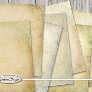 Soft Grunge Paper Pack, Scrapbook Digital Paper, Digital Grunge Paper, Shabby Elegant Paper, Digital Download, Background Paper Pack 001530 image 1