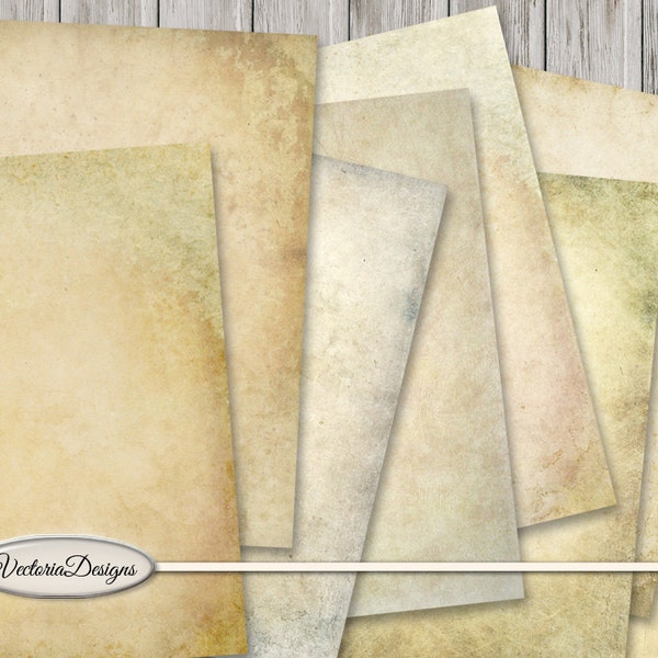 Soft Grunge Paper Pack, Scrapbook Digital Paper, Digital Grunge Paper, Shabby Elegant Paper, Digital Download, Background Paper Pack 001530