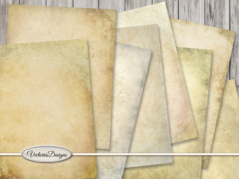 Soft Grunge Paper Pack, Scrapbook Digital Paper, Digital Grunge Paper, Shabby Elegant Paper, Digital Download, Background Paper Pack 001530 image 1