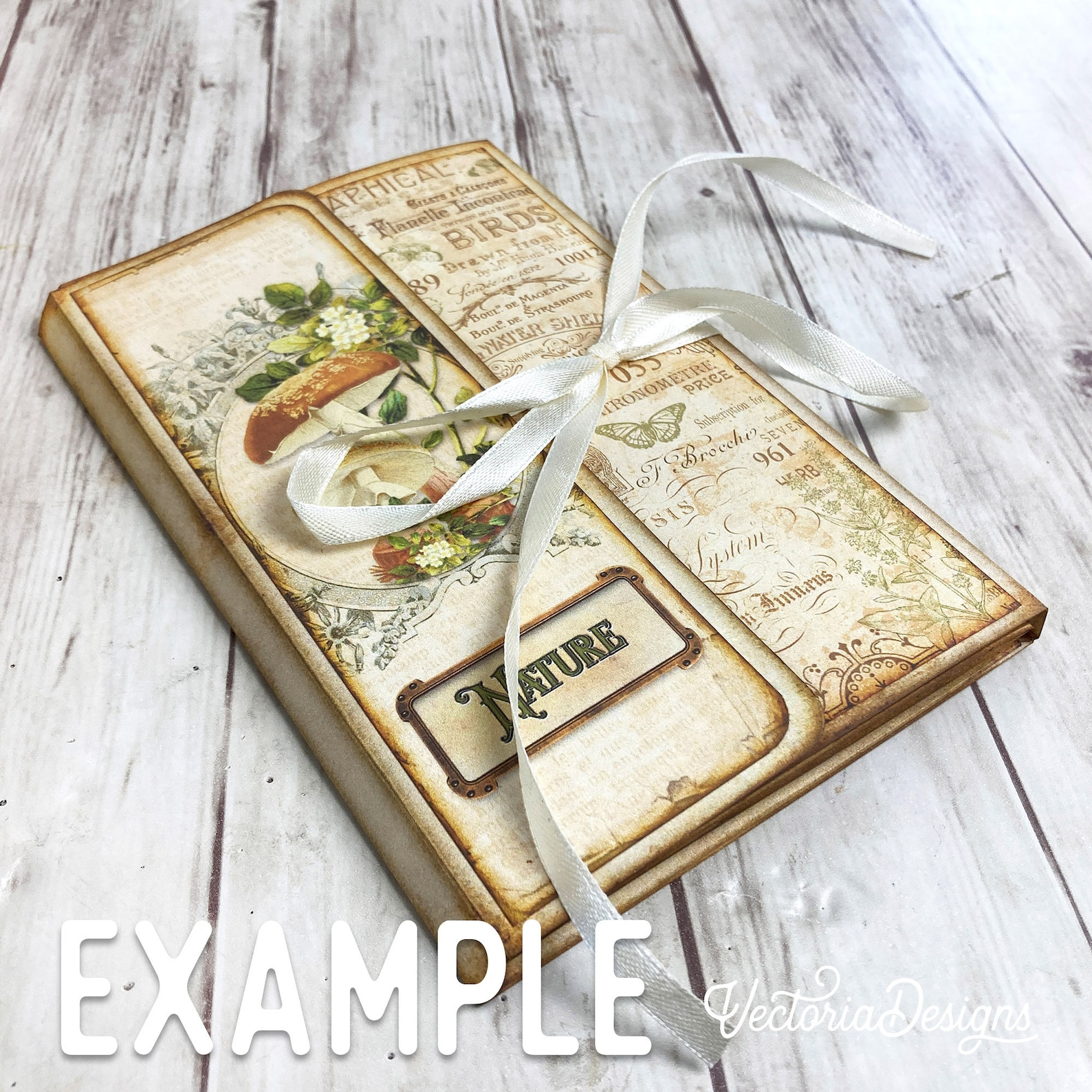 Mini Folio Templates Mini Project Craft Kit Summer Crafts Junk Journal ...