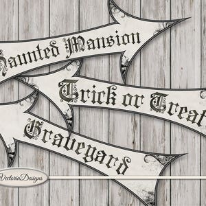 Halloween Party Arrows, Halloween Decoration, Halloween Paper ...