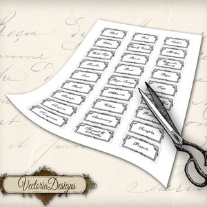 craft room organization labels craft room labels printable etsy