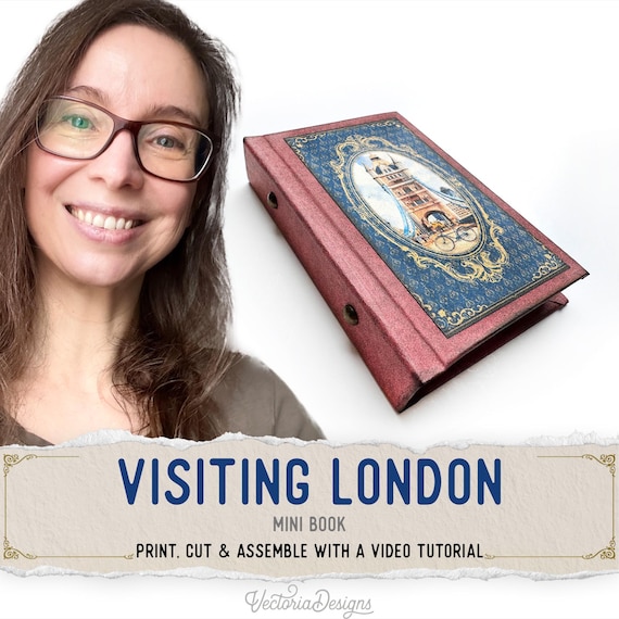 Visiting London DIY Mini Book Printable Craft - 004135