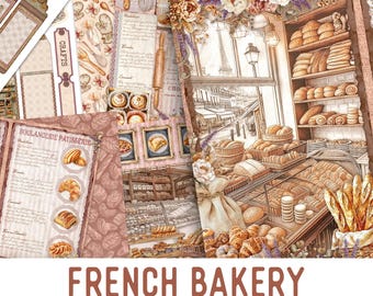 French Bakery Junk Journal Kit (Standard) - 003801