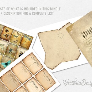 Writing Mega Crafting Bundle, Envelope Digital Kits, Letter Writing ...