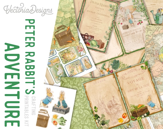 Peter Rabbit Adventure Printable Journal Kit - 002312