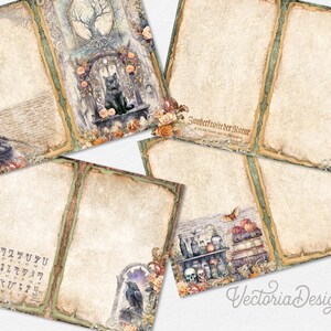 Victorian Witches Junk Journal Kit Printable Junk Journal Witch ...