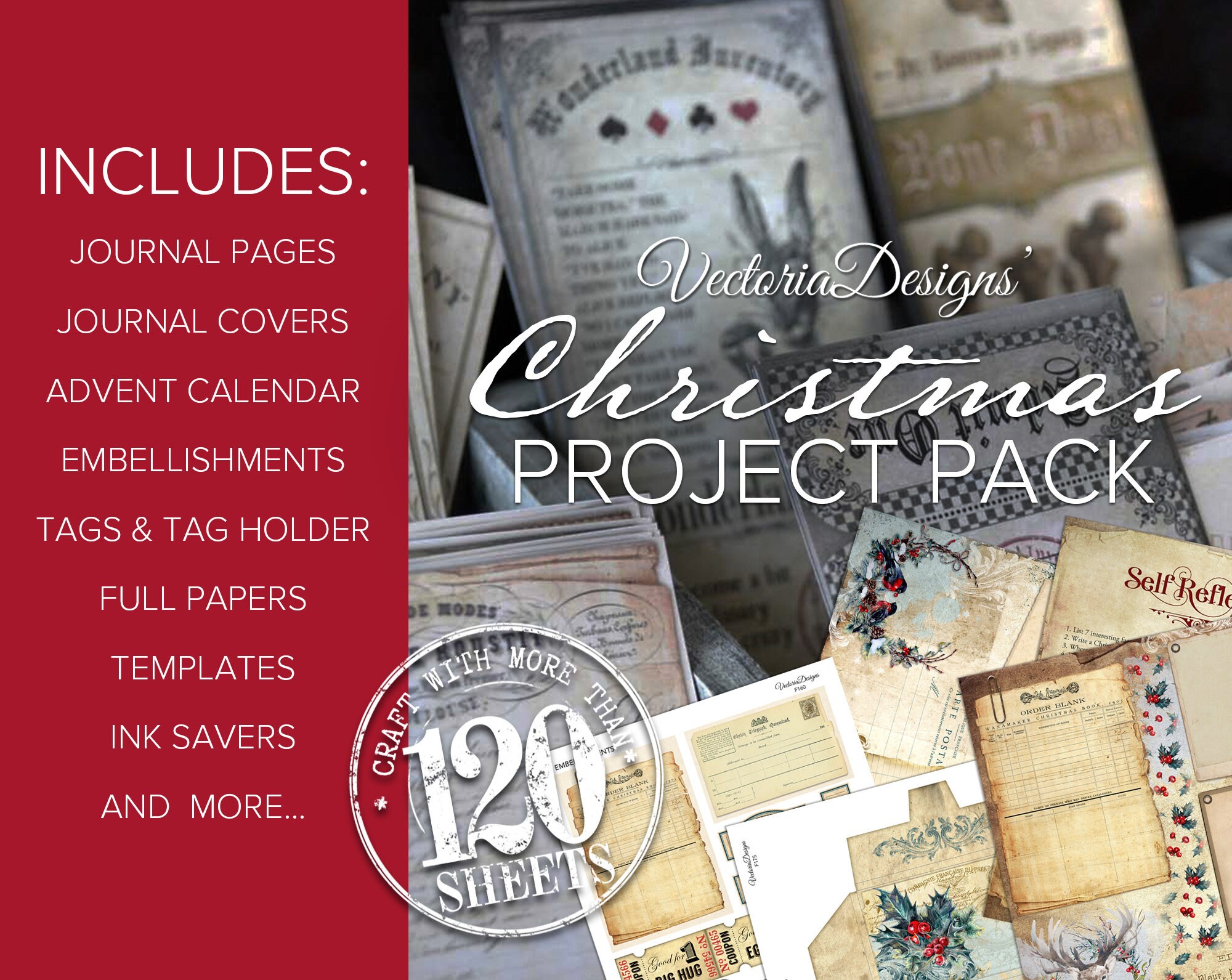 Download Christmas MEGA Project Pack, Christmas Crafting, Crafting ...