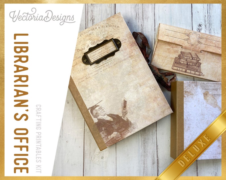 Library Offer, Journal Craft Printables (papers, Pages and ...