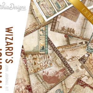 Wizard Library DELUXE MEGA Crafting Bundle, Wizard Printables ...