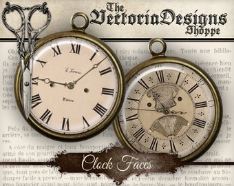 Clock Circles - 1 inch / 16 mm / 14mm / 12mm - 000037
