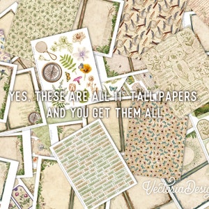 Explorer's Notebook Crafting Printables Kit, Printable Nature Junk ...