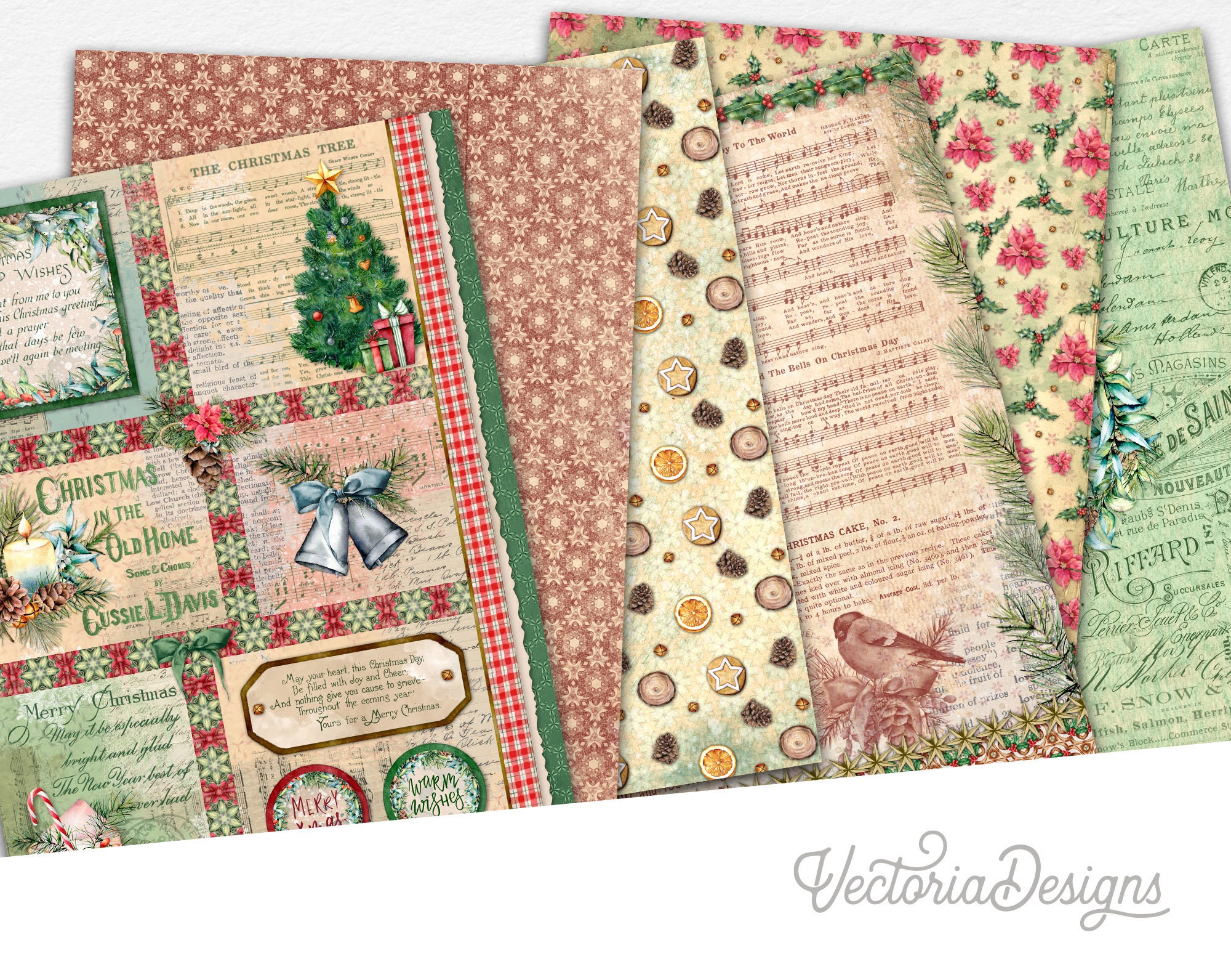 Digital scrapbooking kits christmas, Digital christmas elements, Christmas  scrapbook embellishment, Christmas scrapbook kit