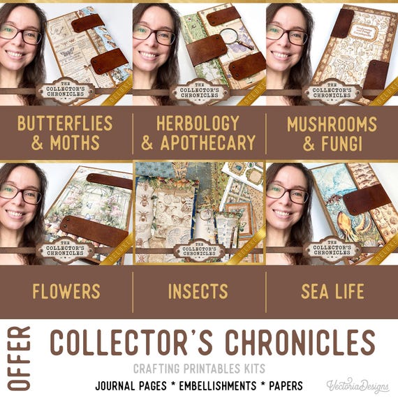 Collector's Chronicles Offer - Nature Junk Journal Printables - 003989