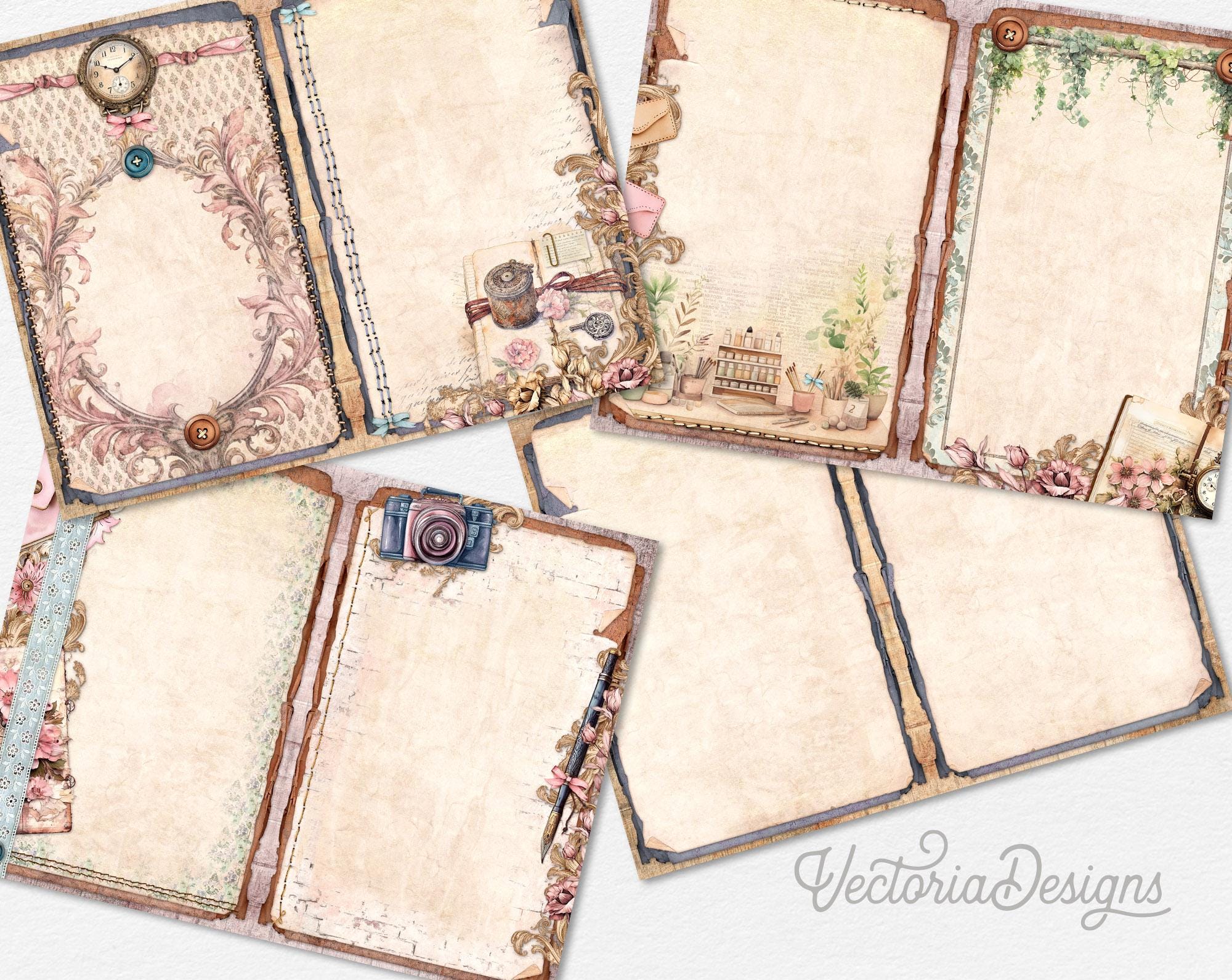 The Junk Journaler Junk Journal Kit, Vintage Junk Journal Kit ...
