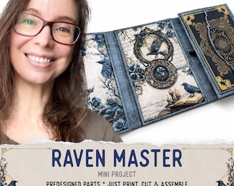 Raven Master Mini Project - Printable Craft Folio - 003827