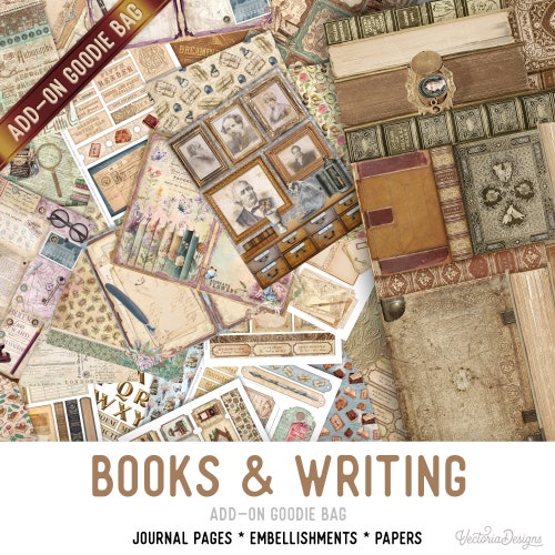 Medieval Castle Junk Journal Kit DELUXE, Medieval Crafting