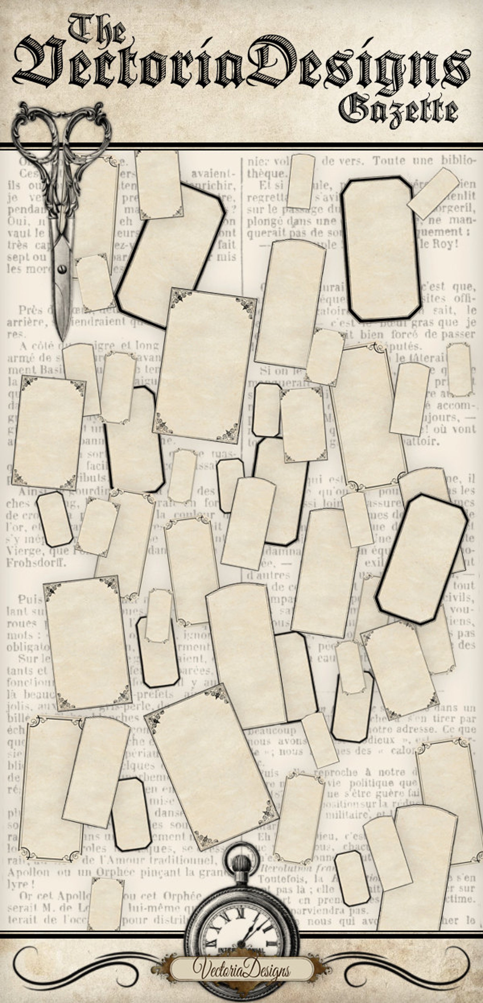 Printable Mini Apothecary Labels blank digital download - Etsy España