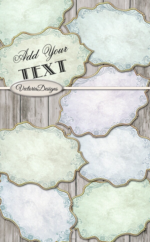 blank vintage labels printable apothecary labels paper crafting diy scrapbooking instant download digital collage sheet vdlavi1516