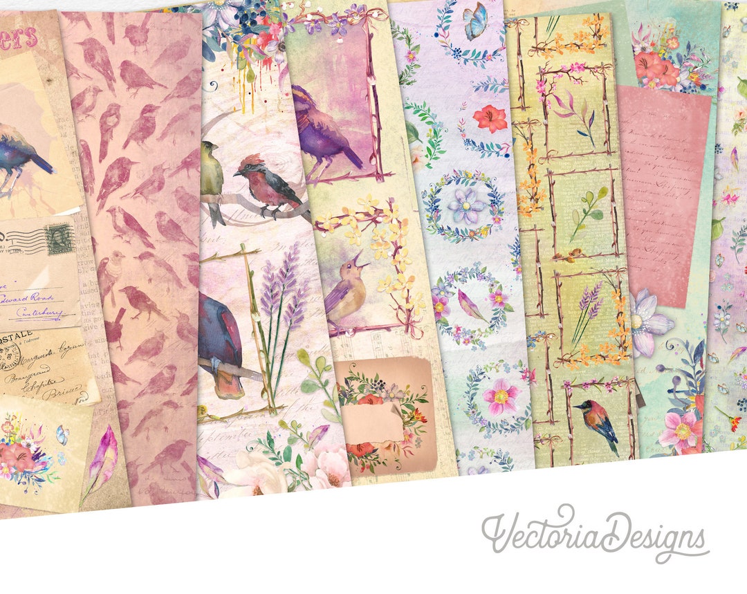 Paper Spring Collection Spring is in the Air Paper Pack, Spring Decoration, Spring Paper Pack ...