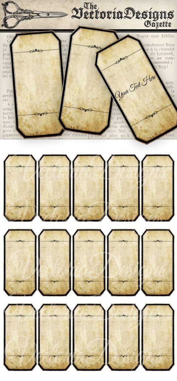 Printable Blank Apothecary Labels bottle apothecary jars labels digital ...