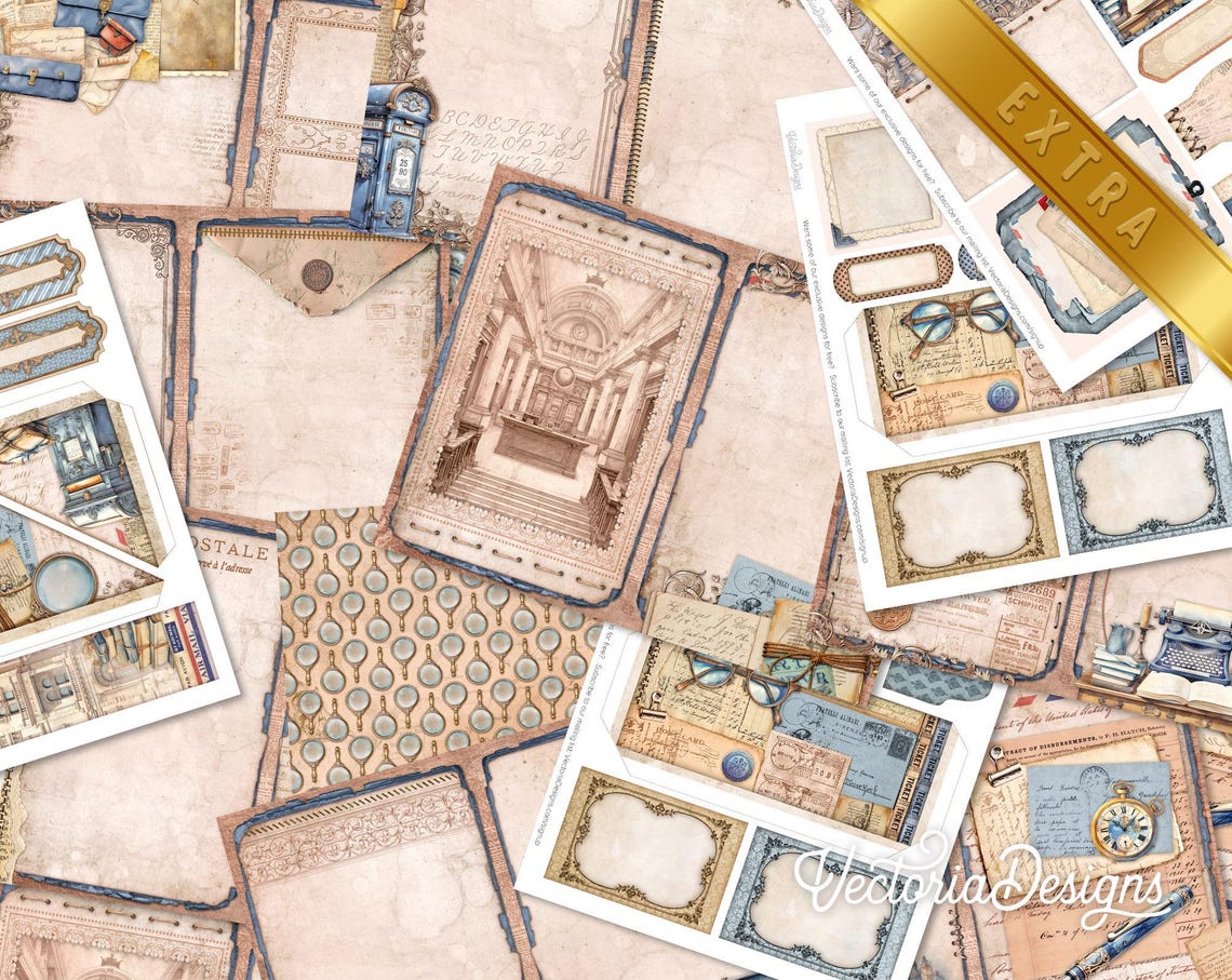Sealed Secrets Junk Journal Kit (DELUXE) - 003647 - Etsy