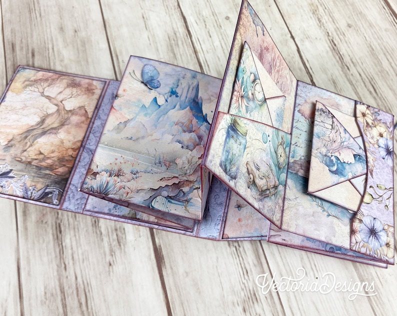 Daydreams Tiny Mini Booklet Mini Project Booklet Craft Kit Folio Kit ...