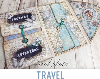 Travel Mini Project Folio Craft Kit Vacation Crafts Folio Kit Travel Junk Journal Add On Printable Craft kits Printable Gift PDF 003161