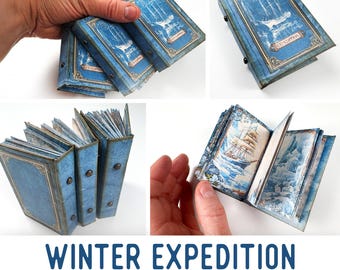 Winter Expedition Mini Book Printable - 003921