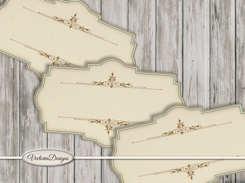 vintage blank labels printable blank labels text digital