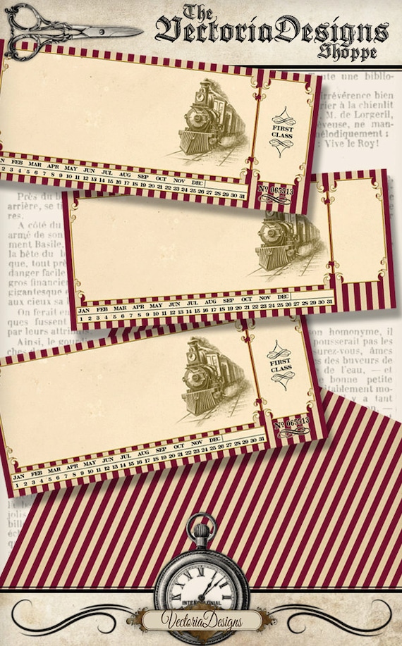 train ticket invitation printable party blank ticket admit one etsy norway