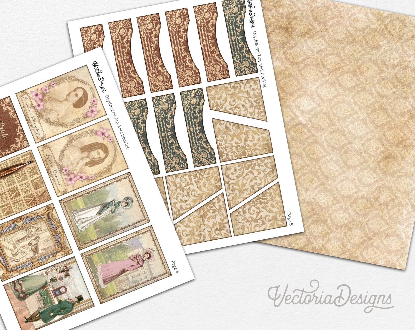 Pride and Prejudice Tiny Mini Booklet Mini Project Booklet Craft Kit ...