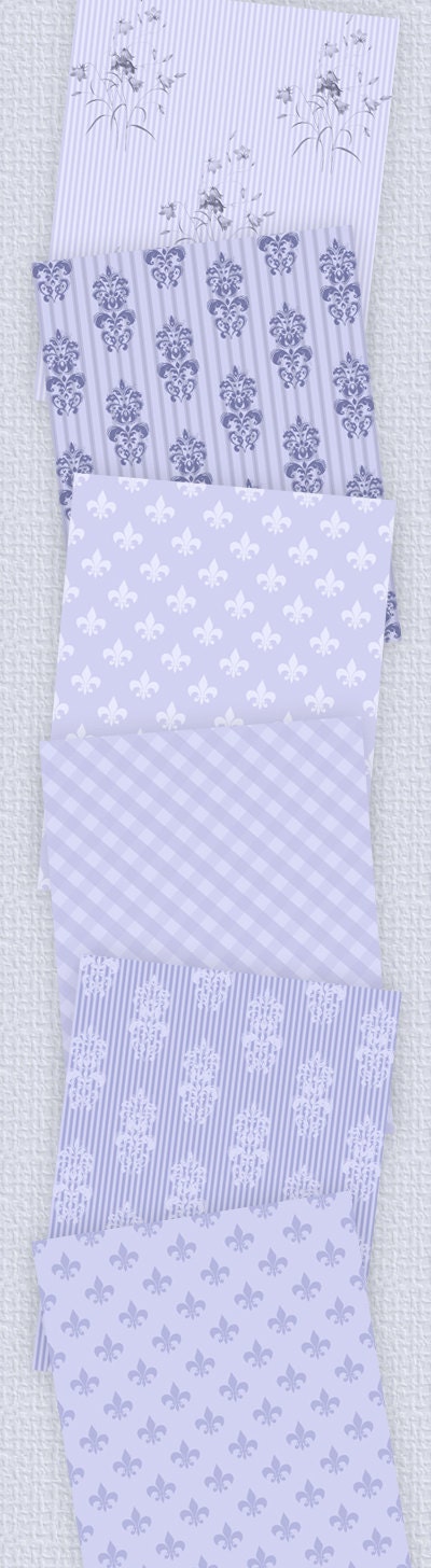 Lavender Paper Pack, Lavender Digital Paper, Decorative Paper, Lavender ...