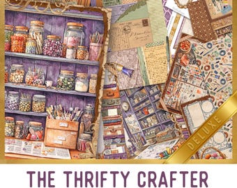 Thrifty Crafter Budget Junk Journal Kit (DELUXE) - 003968