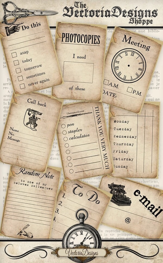 Printable Office Note Cards – Office Fun Printables - 001149