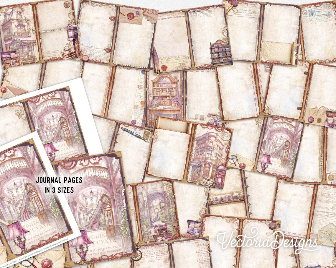 Sealed Secrets Junk Journal Kit (DELUXE) - 003647 - Etsy