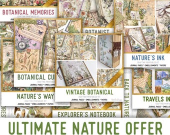 Ultimate Nature Offer - Nature Junk Journal Printables - 003939