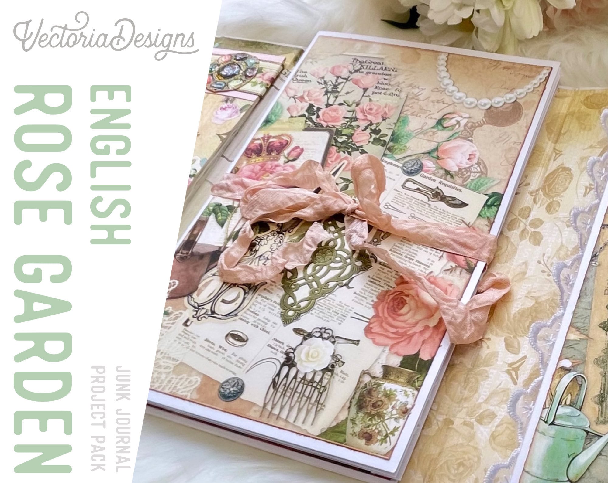 Framed Pressed Flowers – The English Garden