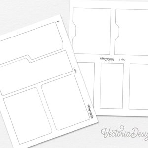 Mini Folio Templates Folio Craft Kit Vacation Crafts Folio Kit Junk ...