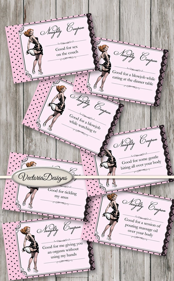 Printable Naughty Coupon Book Sex Coupons Printable Man T Printable