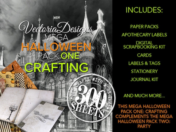 MEGA Halloween Crafting Pack Printable