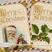 Christmas ATC Cards, Christmas Journal Cards, Junk Journal, Christmas ...