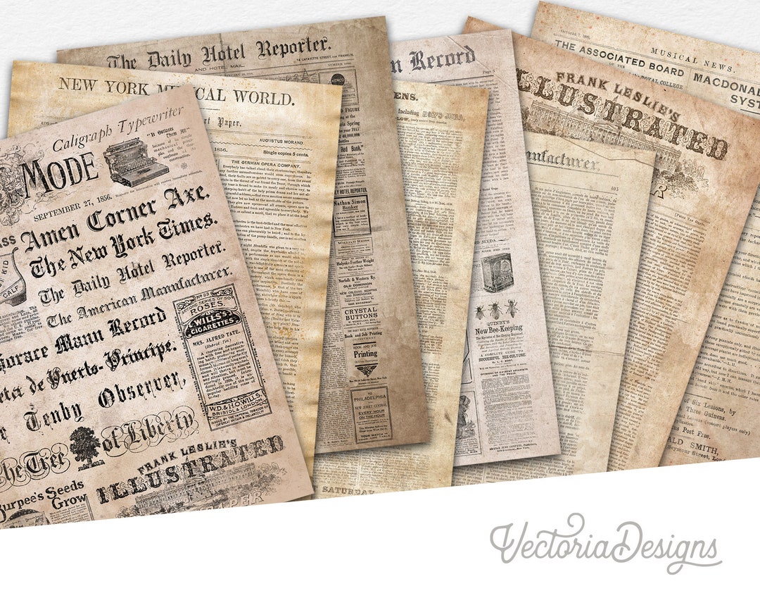 Old Time Newspaper Deli Paper, 5000 Sheets - Custom Packaging and Products,  Inc.
