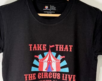 Take That “The Circus Live” Inspired TShirt | Fan 2026 Tour Shirt | Plus Size Concert T-Shirt